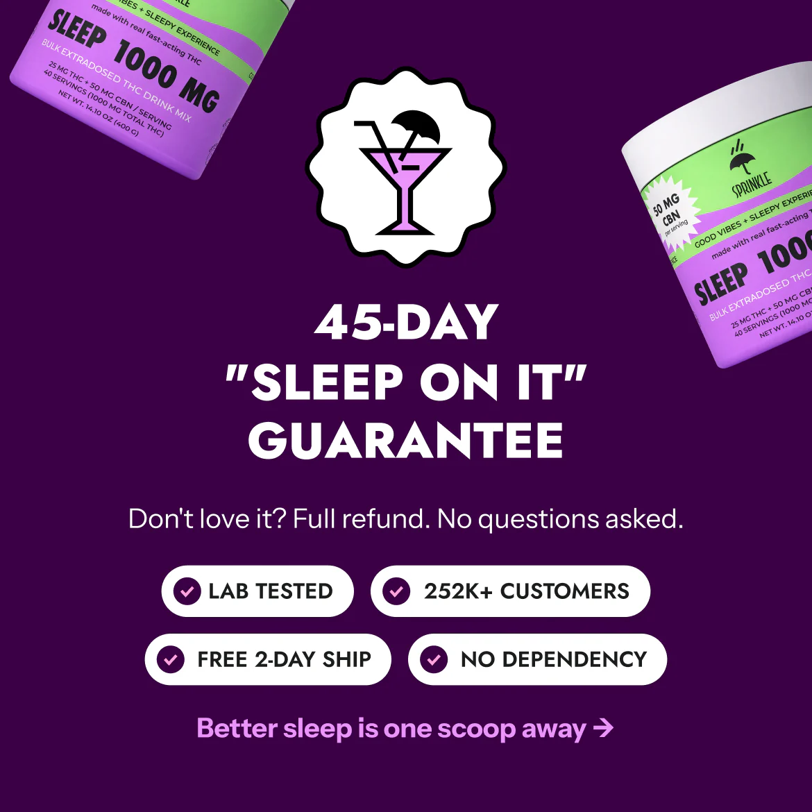 SLEEP BULK - THC Drink Mix - Image 5